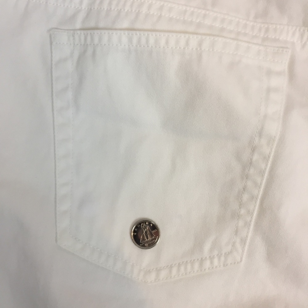 Lauren Ralph Lauren Crop White Jeans - Picture 5 of 11
